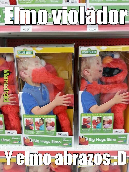 Elmo es un lokillo - meme