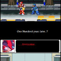 One hundred years later in megaman x