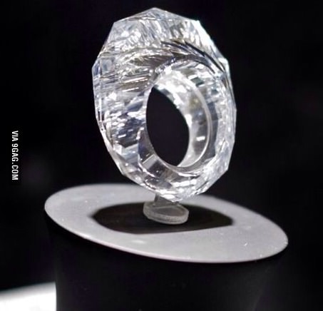 An actual diamond ring!!!!!! - meme