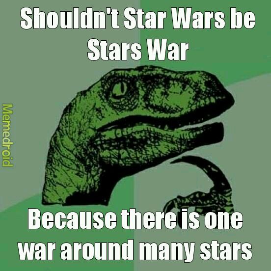 Stars War - meme