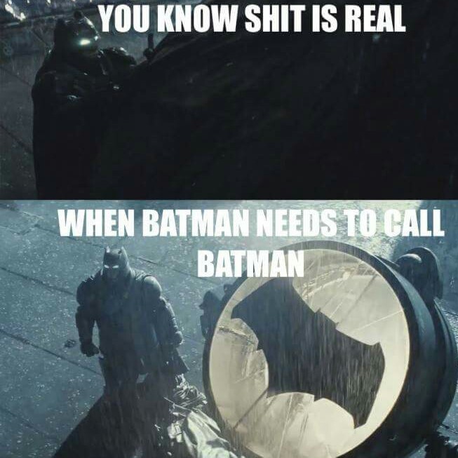 Batman vs Superman - meme
