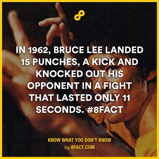 Facts about Bruce Lee #6 - meme