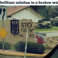 How to fix a broken wall