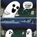 Ghost jokes...