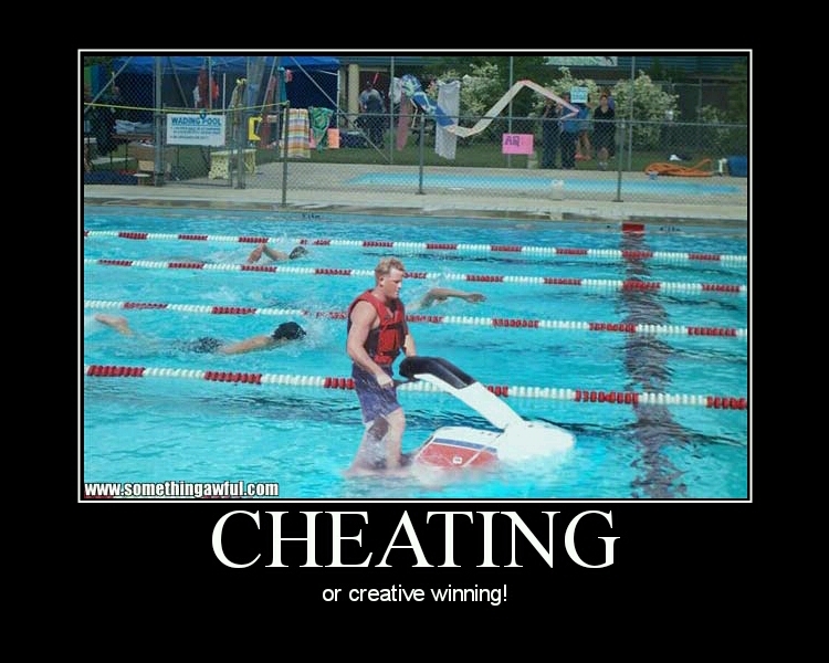 Cheating - meme