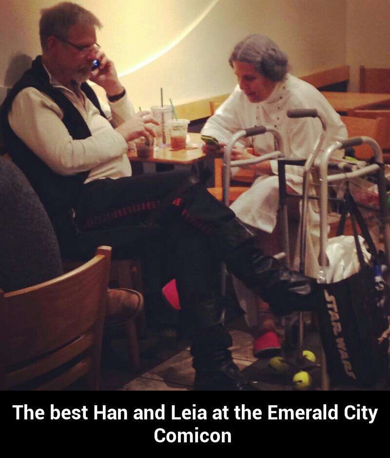 Han and Leia - meme