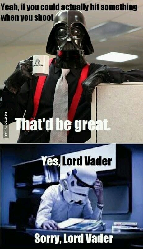 Don't piss off Vader - meme