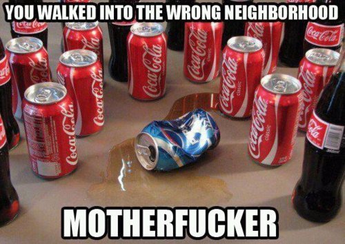 Pepsi and coke - meme