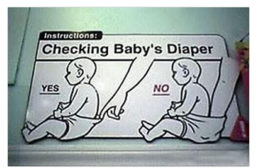 Well, I don't usally touch my babys ass so yeah... - meme