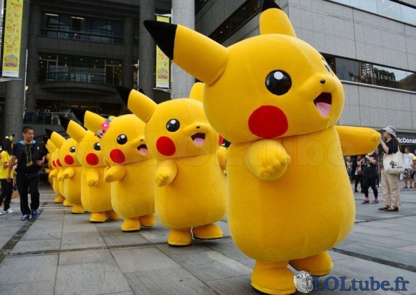 Pikachu invasion - meme