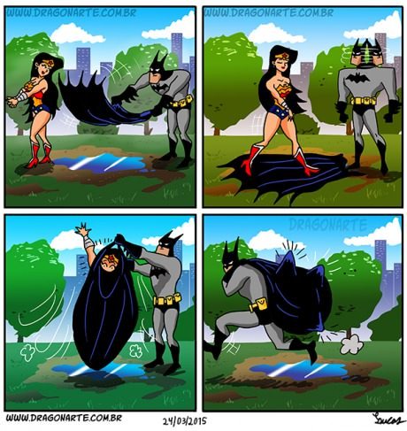 Batman es un loquillo - meme