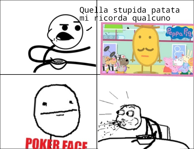 Potato face - meme