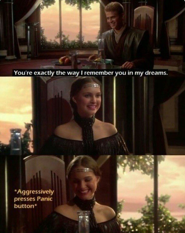 And at this moment Padme knew she fucked up - meme