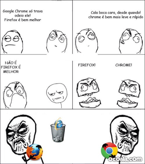 Chrome forever - meme