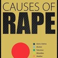 Number one cause of rape, are rapists.