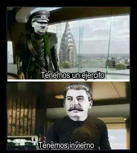 Adolf Hitler vs Joseph Stalin - meme