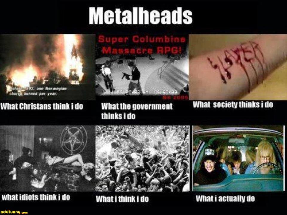 Metalheads - meme