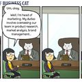 how to please the business cat