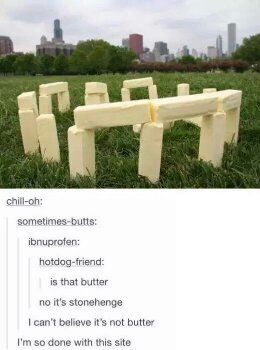 I cant believe its not butter - meme