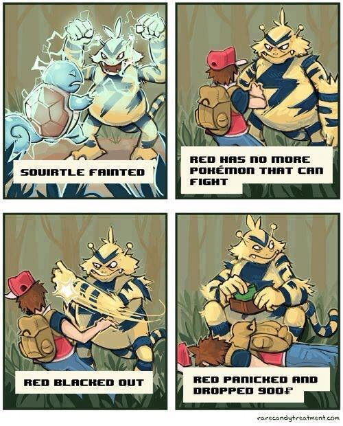 Pokemon have needs too lol - meme