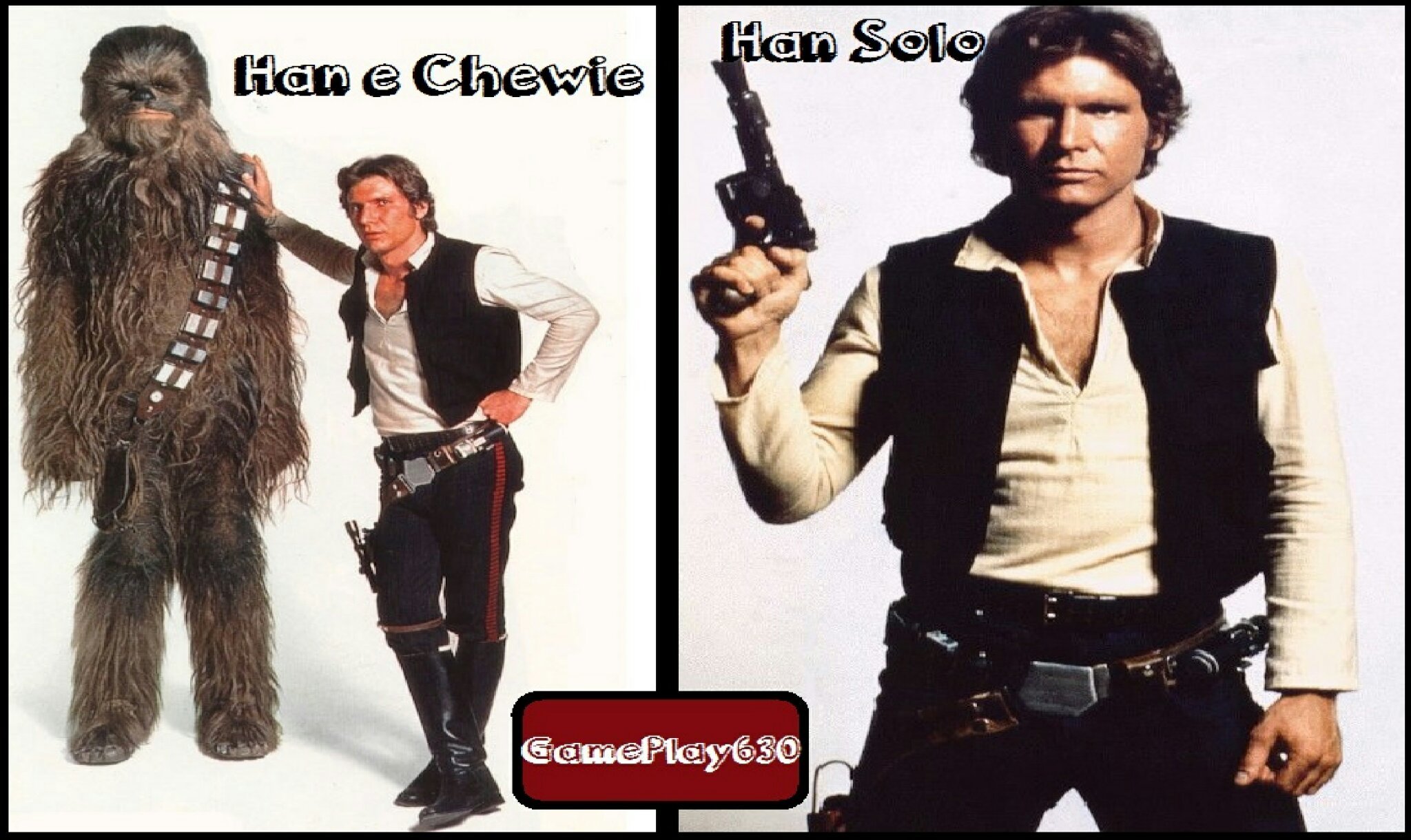 Han e Chewie / Han Solo - meme