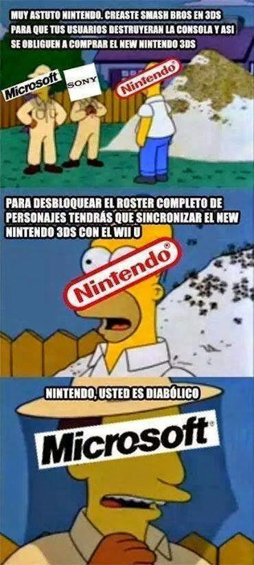 Nintendo diabólico... - meme