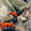 Entraînement de moines shaolin
