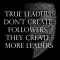 To my fellow leaders