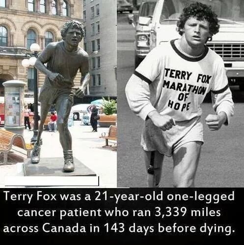 Respect-Terry Fox - meme