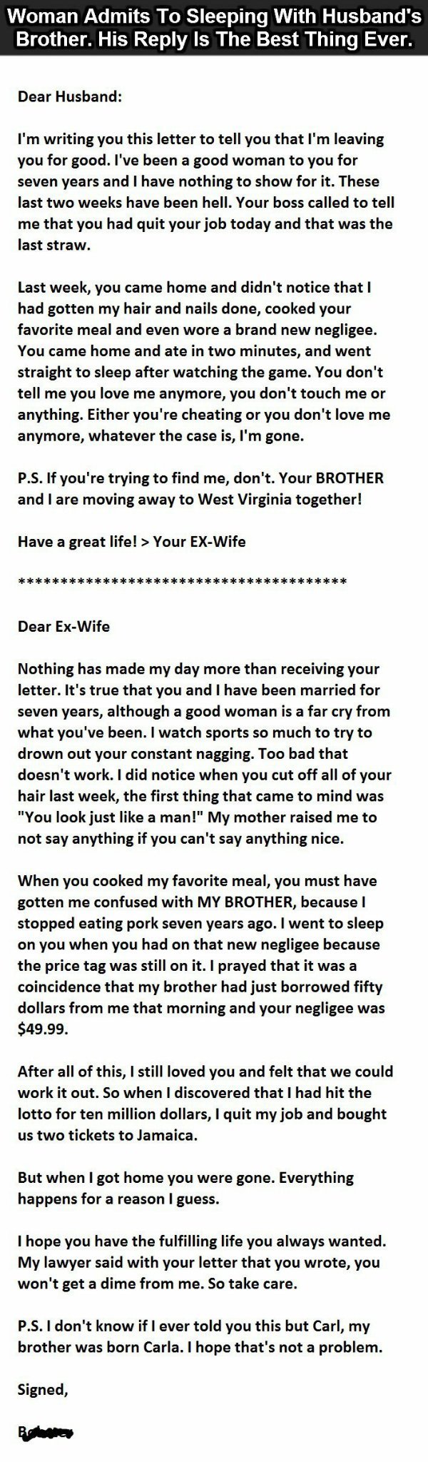 Poor ex-wife.. - meme