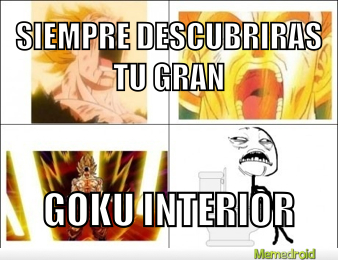 Goku interior - meme
