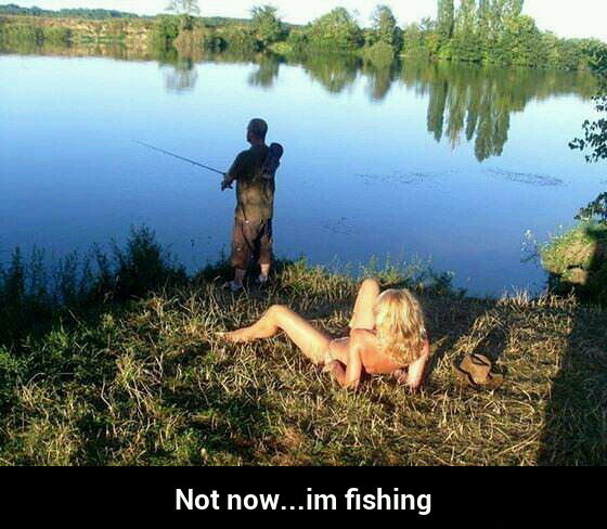 Fishing is important - meme