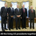 All the living US presidents