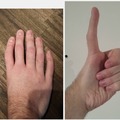 Five fingers, no thumb