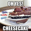 Eso si es un cheesecake!!!