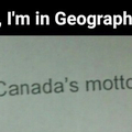 Canada eh?