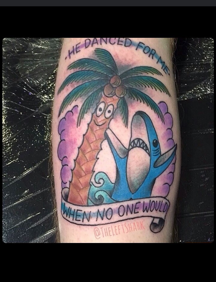 A tattoo is a little too far - meme