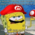 Its a me spongebob mariopants