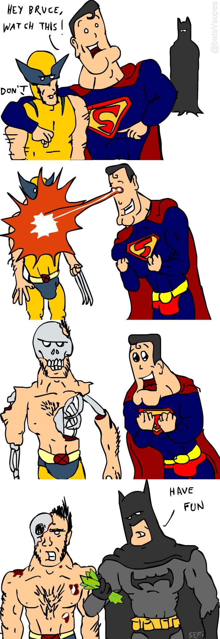 superman is an ass - meme