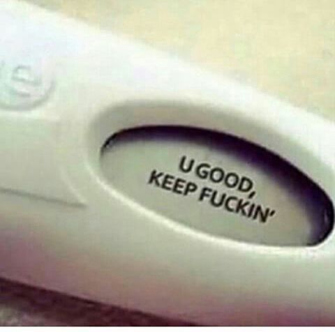 Hood pregnancy test - meme