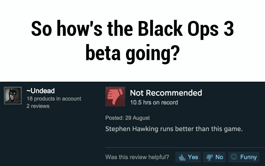 Black ops 3 beta - meme