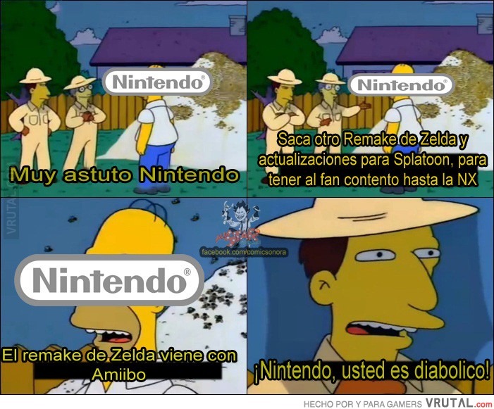 Nintendo es usted diabolico - meme