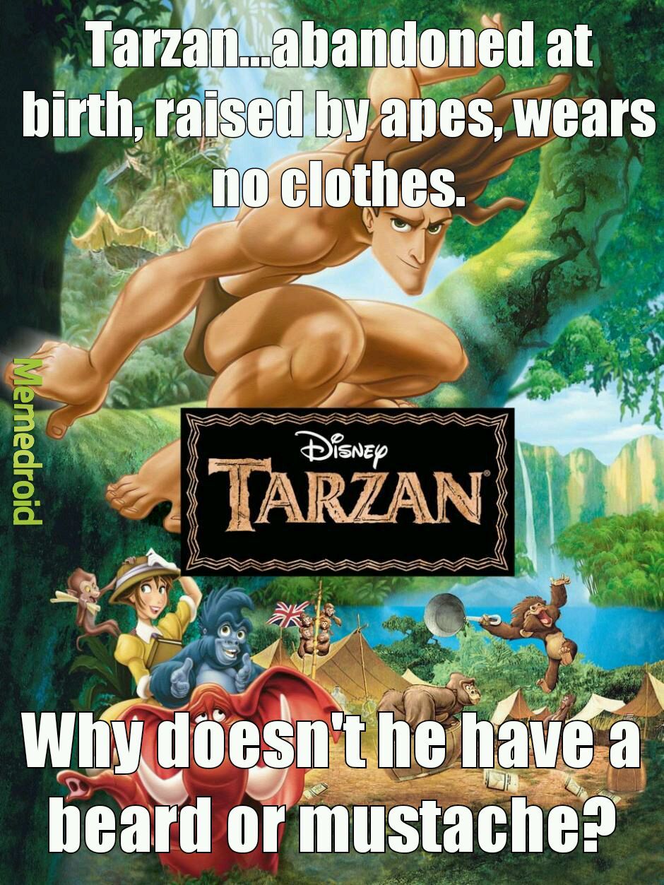 Tarzan - meme