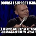 bill burr supports Israel