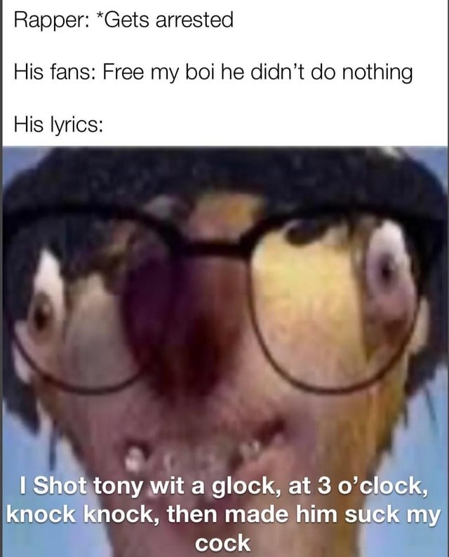 Modern rappers - meme