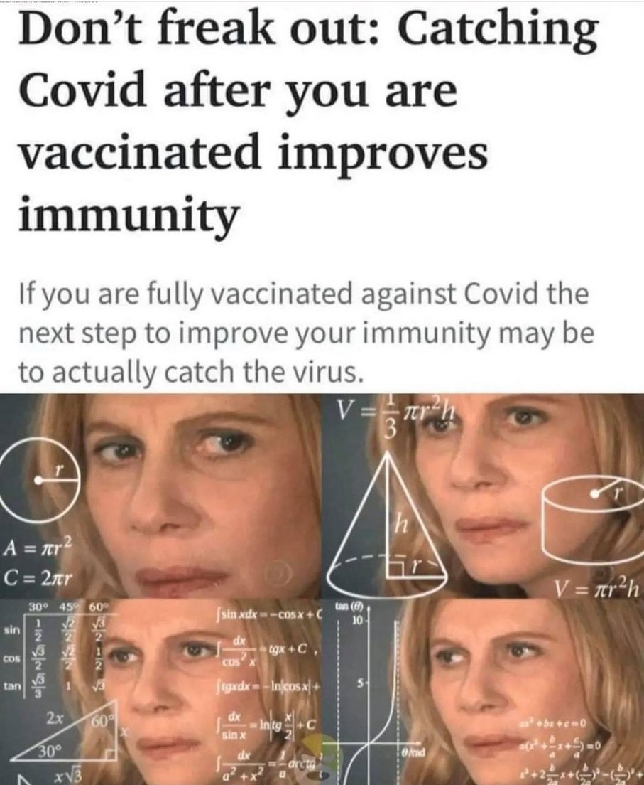 Sounds like Natural immunity with extra steps - meme