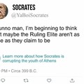 Time to go Socrates