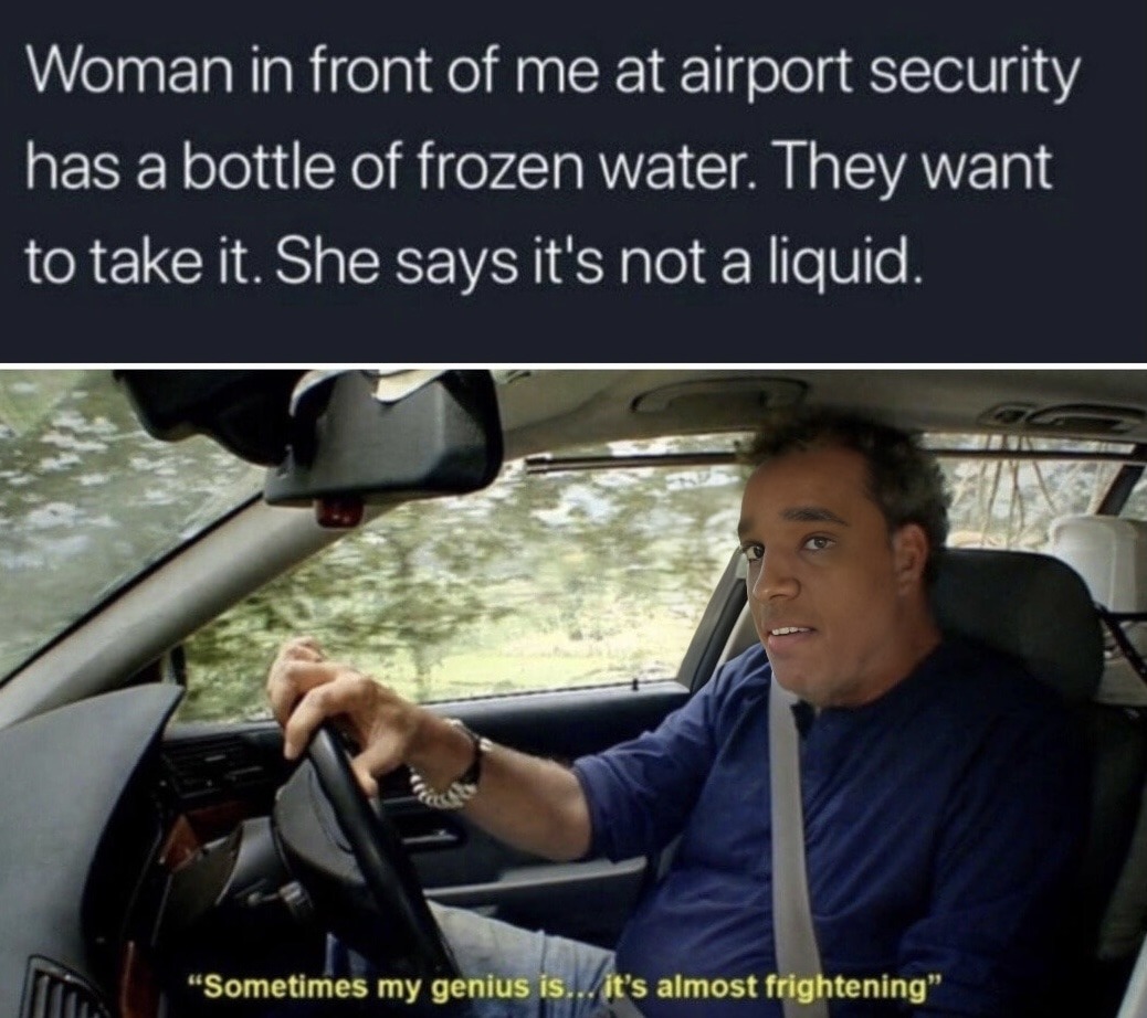 Frozen Water - meme