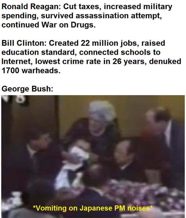 GW Bush:*Vomits 9/11* - meme