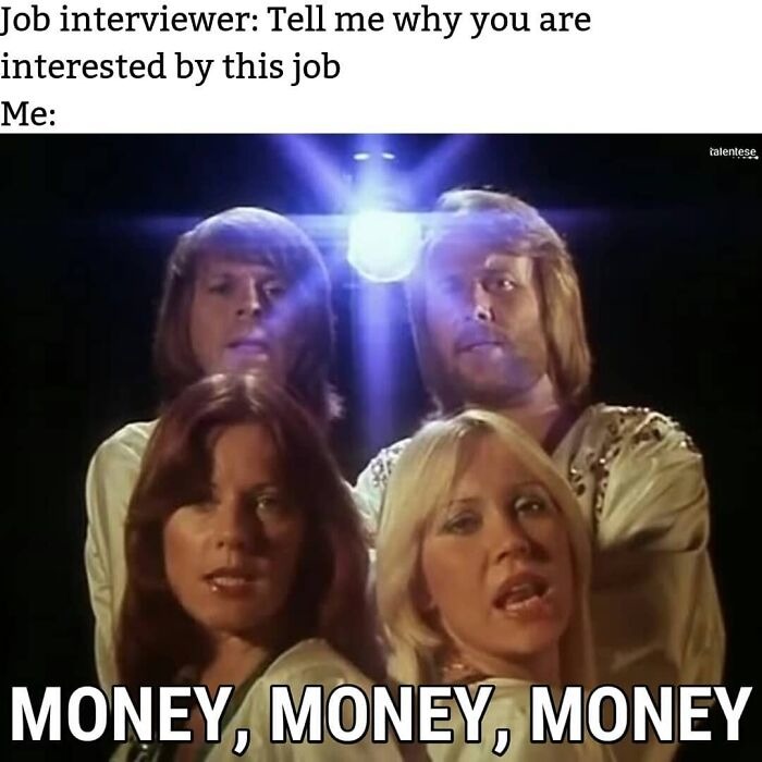 Money, money, money - meme